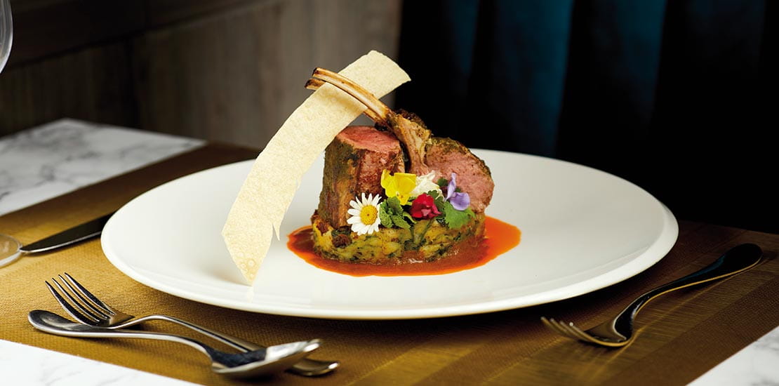 Nalli Gosht Rogan Josh Lamb Cutlet in Khukuri House on Spirit of Adventure